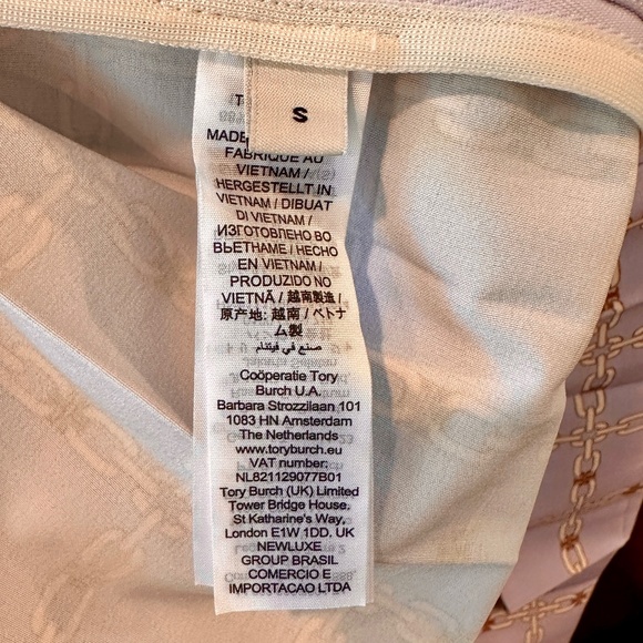 🍬 Tory Burch Sport Printed Performance Stretch Golf Dress - NWT - Size S 🍬 - Picture 7 of 7